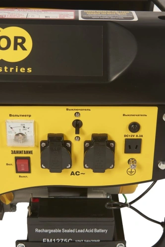 Генератор бензиновый 2,0 кВт 220В 15л с электростартером TOR TR2500E по ценам производителя в Санкт-Петербурге с доставкой по всей России