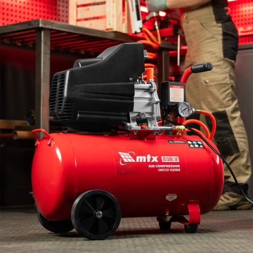 Компрессор воздушный DC1500L/50, 1,5 кВт, 50 л, 210 л/мин MTX по ценам производителя в Санкт-Петербурге с доставкой по всей России