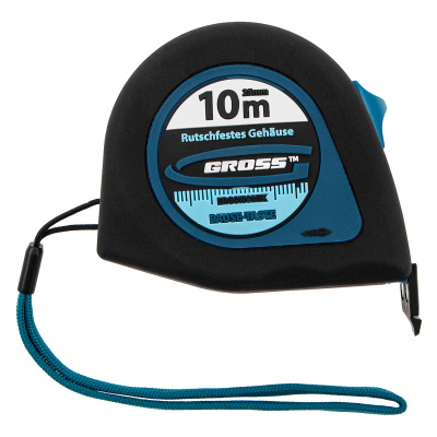 Рулетка "Ergonomisch",10 м x 25 мм,магнитный обрезиненный зацеп Gross по ценам производителя в Санкт-Петербурге с доставкой по всей России