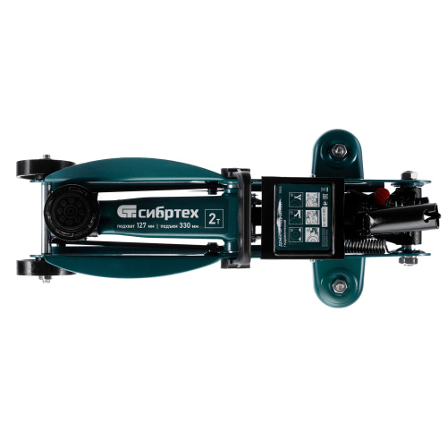 Домкрат гидравлический подкатной, 2 т, 127-330 мм Сибртех по ценам производителя в Санкт-Петербурге с доставкой по всей России