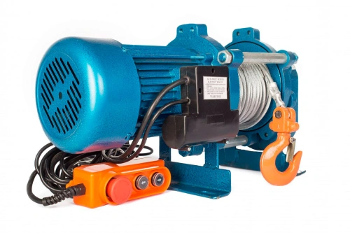 Лебедка электрическая  500 кг 100 м с канатом 220 В TOR KCD (J) по ценам производителя в Санкт-Петербурге с доставкой по всей России