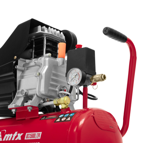 Компрессор воздушный DC1500L/24, 1,5 кВт, 24 л, 210 л/мин MTX по ценам производителя в Санкт-Петербурге с доставкой по всей России
