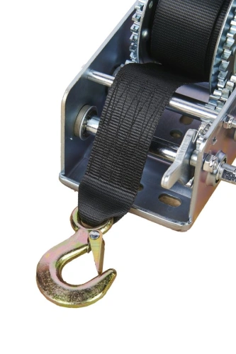 Лебедка ручная барабанная с лентой  1т 20 м оцинкованная TOR LHW по ценам производителя в Санкт-Петербурге с доставкой по всей России