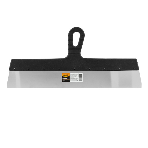 Шпатель фасадный из нержавеющей стали, 450 мм, пластмассовая ручка Sparta купить в Москве с доставкой по всей России | ProtosMarket.ru