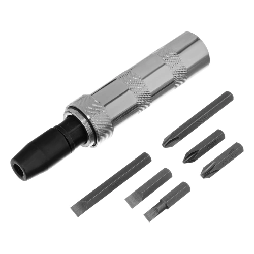 Отвертка ударно-поворотная 1/2, набор бит, 6 шт, пластиковый бокс Matrix купить в Москве с доставкой по всей России | ProtosMarket.ru