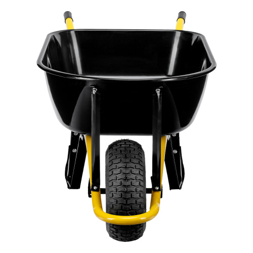 Тачка строительная, усиленная, объем 130 л, 230 кг, колесо 15х6.00-6 Denzel по ценам производителя в Санкт-Петербурге с доставкой по всей России