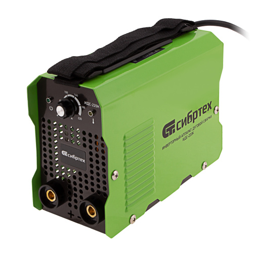 Инверторный аппарат дуговой сварки ИДС-220K, 220 А, ПВ 80%, диаметр электрода 1,6-5 мм Сибртех по ценам производителя в Санкт-Петербурге с доставкой по всей России