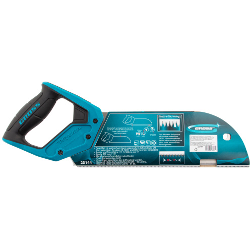 Пила для фанеры с запилом Piranha, 300 мм/12", 11-12 TPI, каленый зуб 3D, двухкомпонентная рукоятка Gross по ценам производителя в Санкт-Петербурге с доставкой по всей России