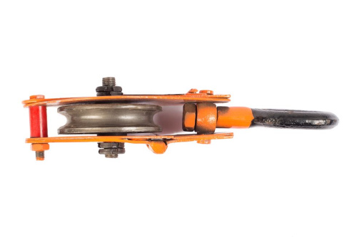 Блок монтажный однорольный с  ушком TOR 0,5 т с откидной щекой купить в Москве с доставкой по всей России | ProtosMarket.ru