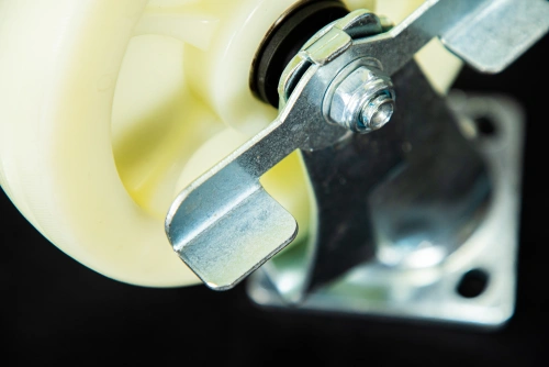 Колесо большегрузное поворотное SCdnb 80 200 мм полипропиленовое с тормозом по ценам производителя в Санкт-Петербурге с доставкой по всей России