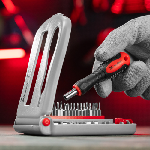 Отвертка для точных работ с насадками Fusion, 22 предмета, в пластиковом пенале Matrix купить в Москве с доставкой по всей России | ProtosMarket.ru