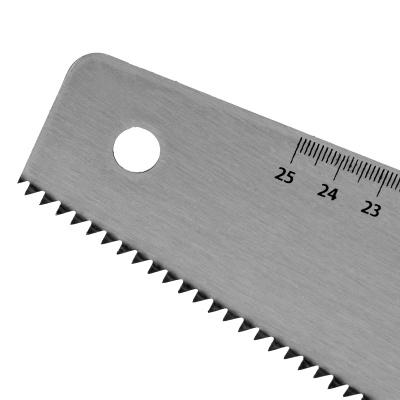 Ножовка по дереву, 450 мм, 7-8 TPI, каленый зуб, линейка, деревянная рукоятка Sparta купить в Москве с доставкой по всей России | ProtosMarket.ru