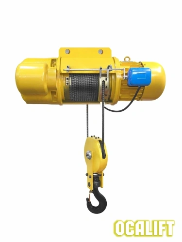 Таль стационарная ТЭК OCALIFT CD1 10т высота 12м канатная электрическая 380в по ценам производителя в Санкт-Петербурге с доставкой по всей России