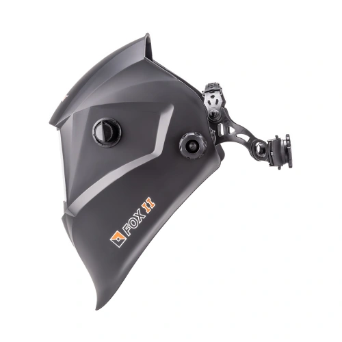 Маска сварщика FOX 2 "черная" (ф-р АСФ 4/9-13 с внеш. рег.) без коробки купить в Москве с доставкой по всей России | ProtosMarket.ru