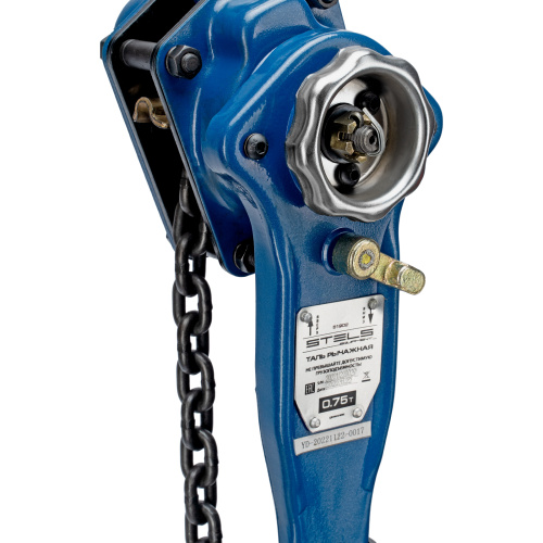 Таль цепная рычажная, 0.75 т, h подъема 1.5 м Stels по ценам производителя в Санкт-Петербурге с доставкой по всей России